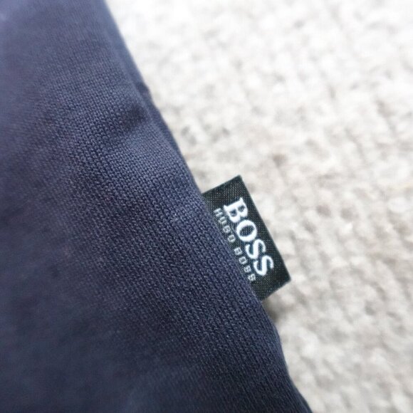 Hugo Boss Shirt Medium Blue Camouflage Mercerized Tiburt - Picture 4 of 9